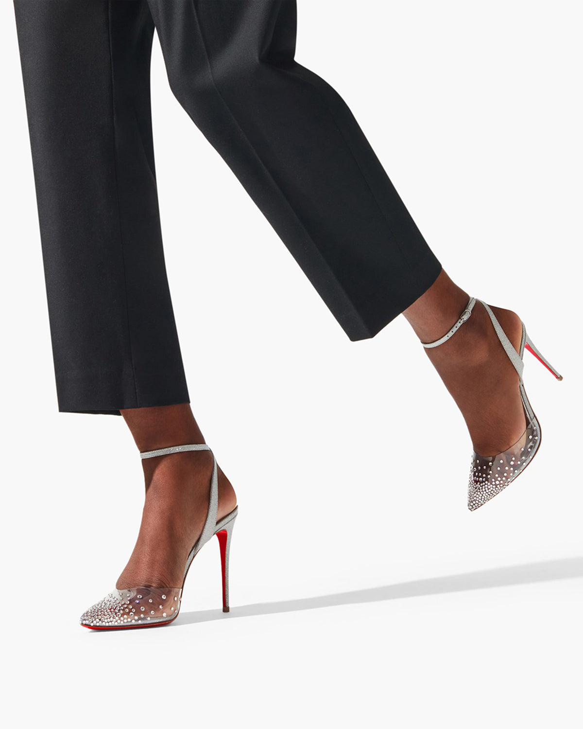 Spikaqueen 100 glitter pumps