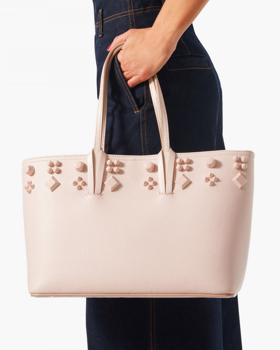 Cabata small light beige tote bag