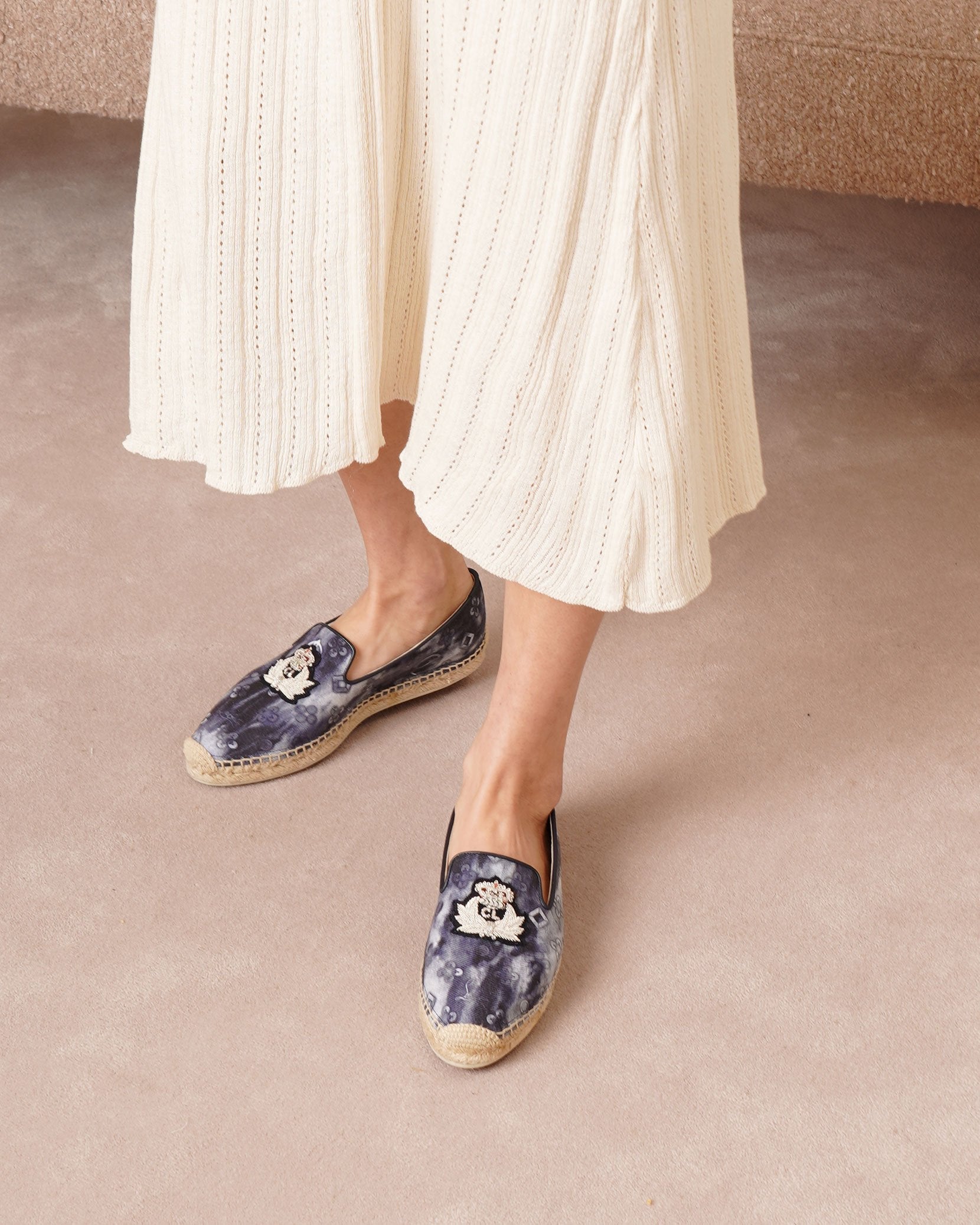 Nanou Orlato jeans punk espadrilles