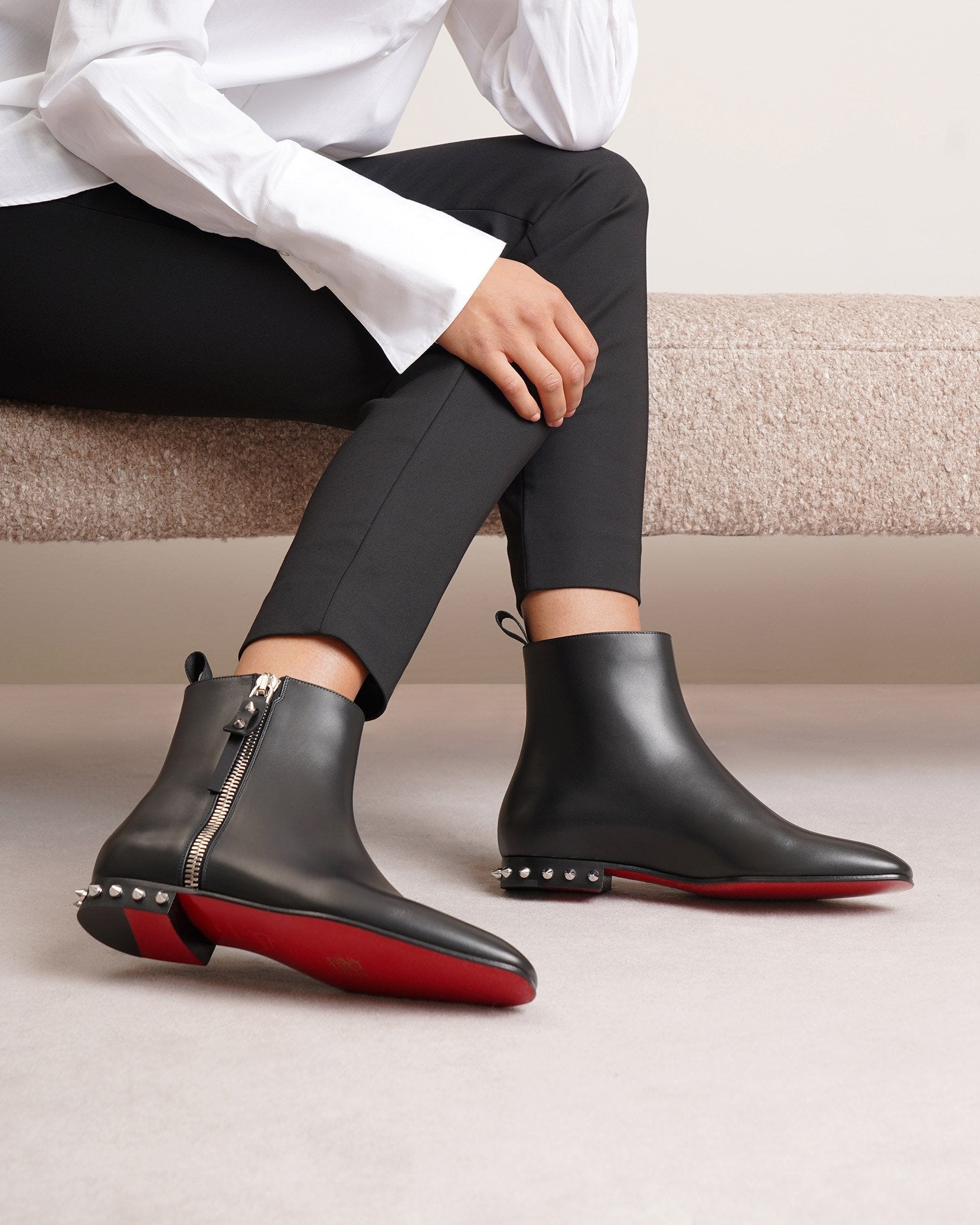 Roadirik Donna flat ankle boots