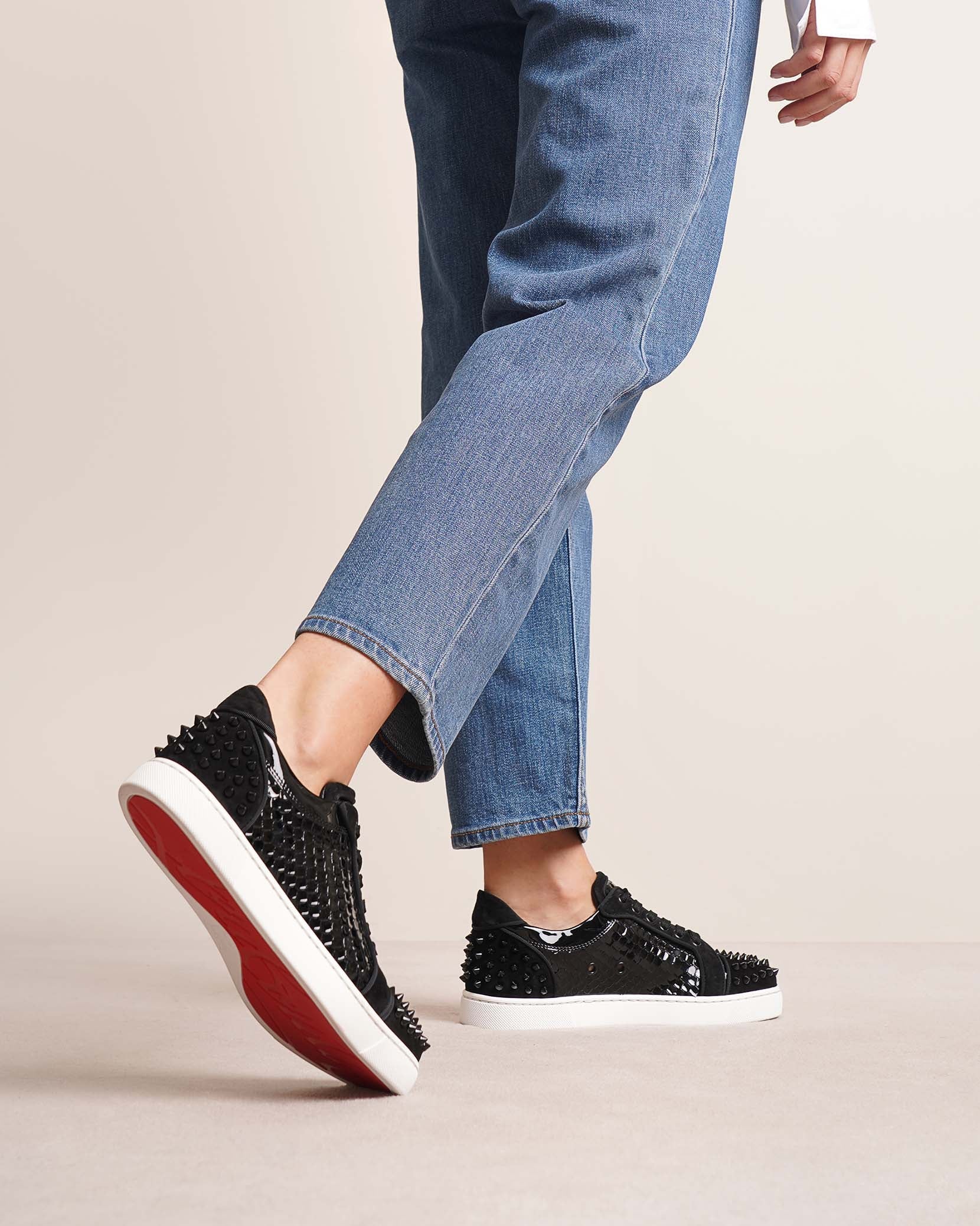 Vieira Orlato flat patent bird sneakers