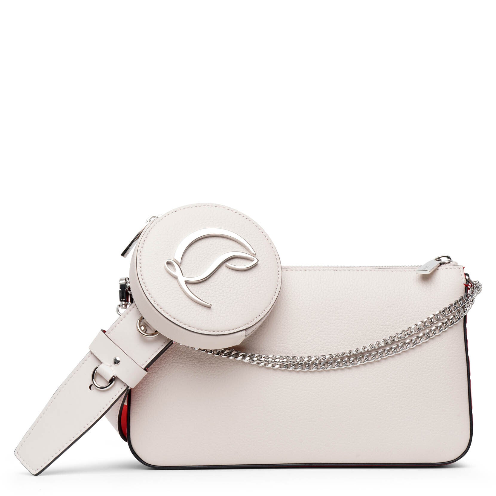 Loubila hybrid pouch light pink crossbody bag