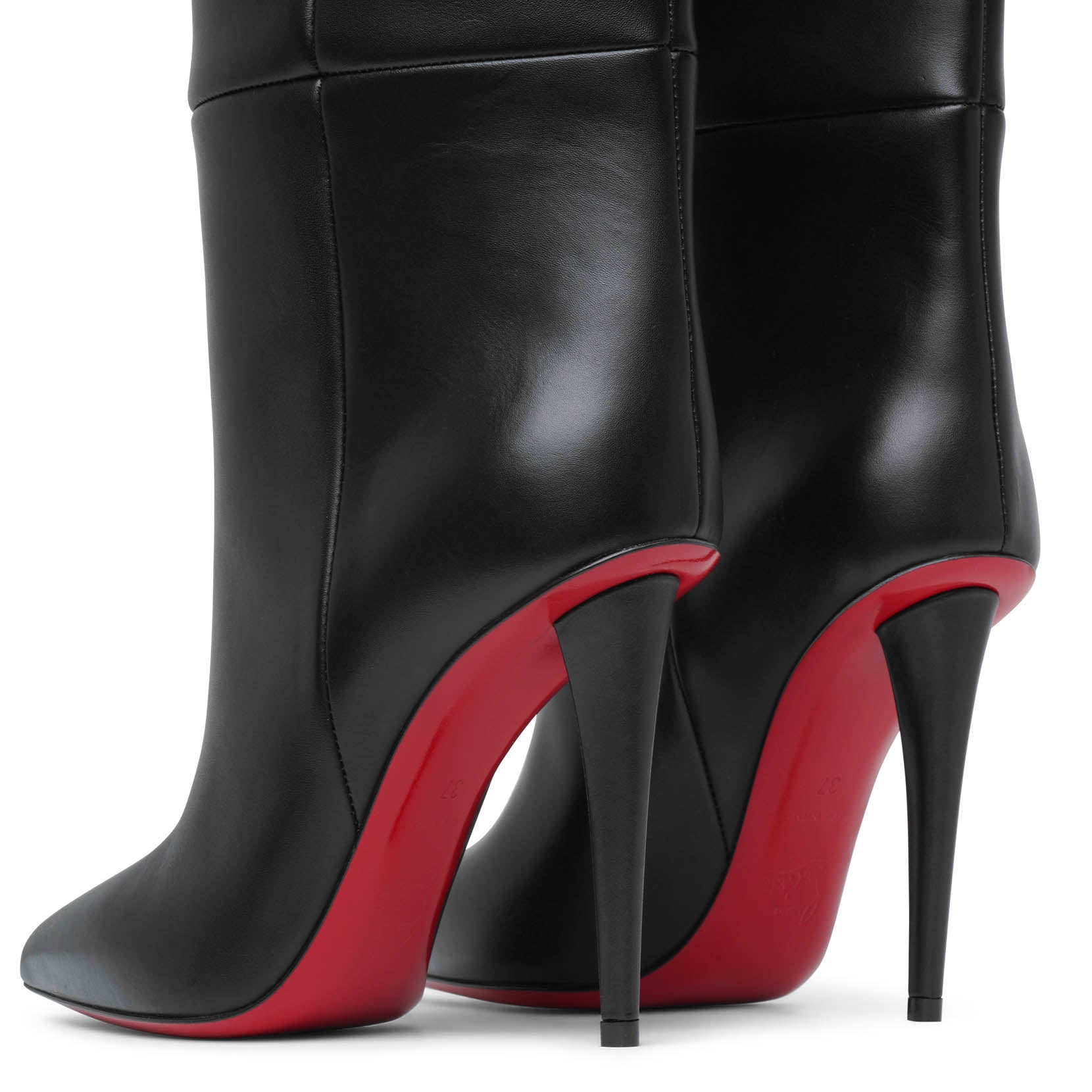 Astrilarge Botta 100 black leather boots