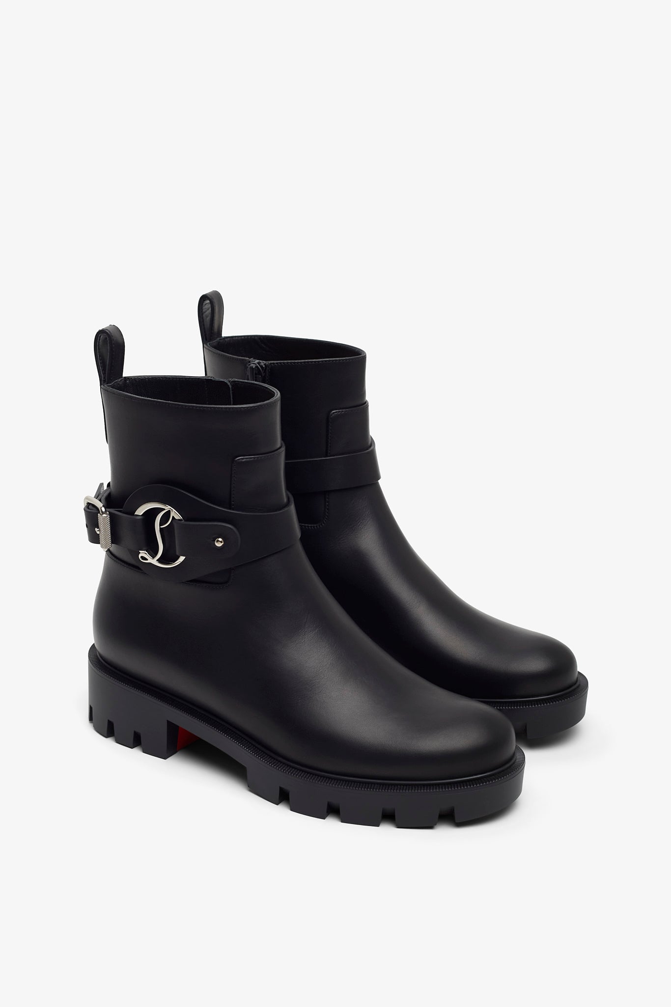 Dianouchette Black Leather Boots