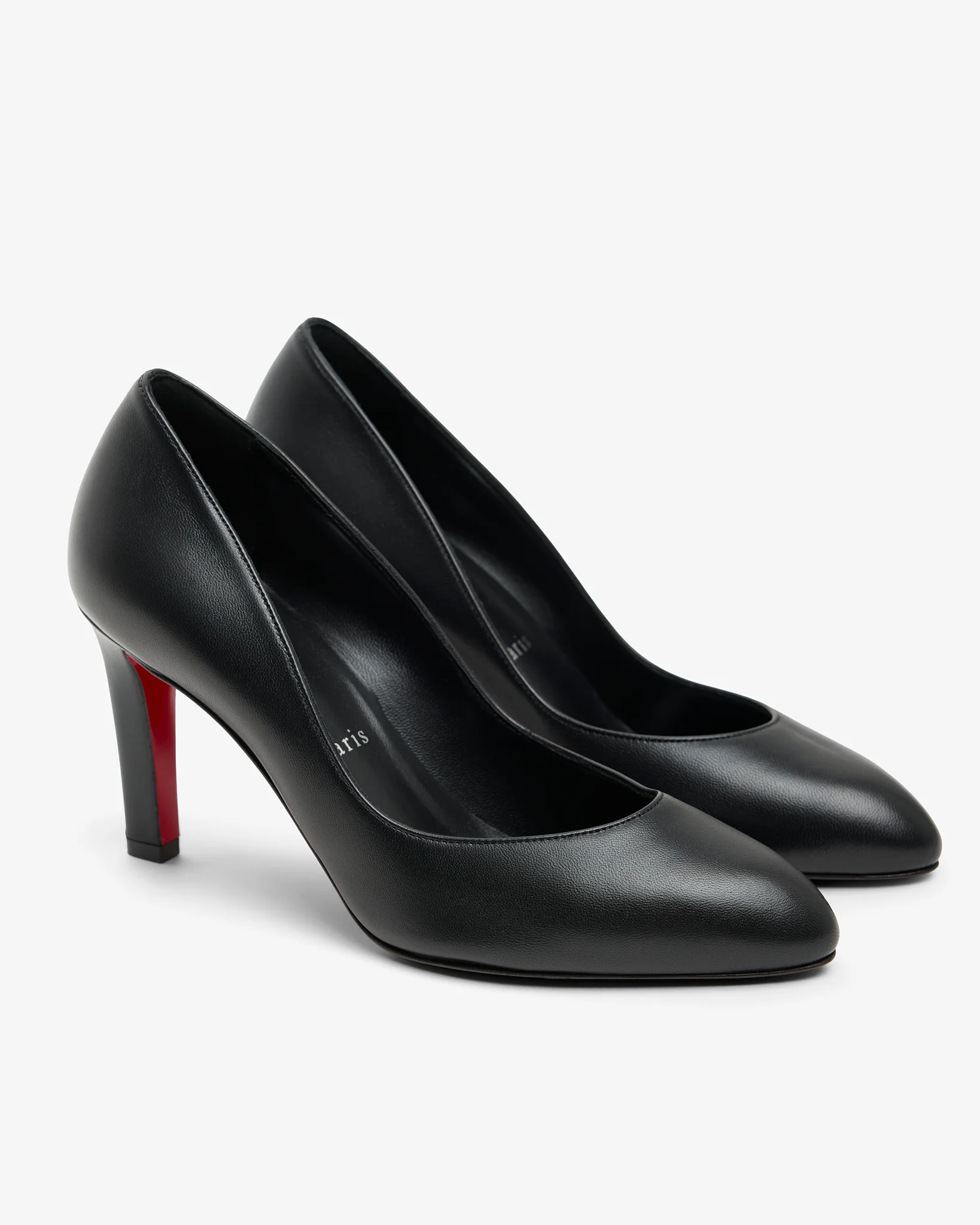 Fannylove 85 black nappa pumps