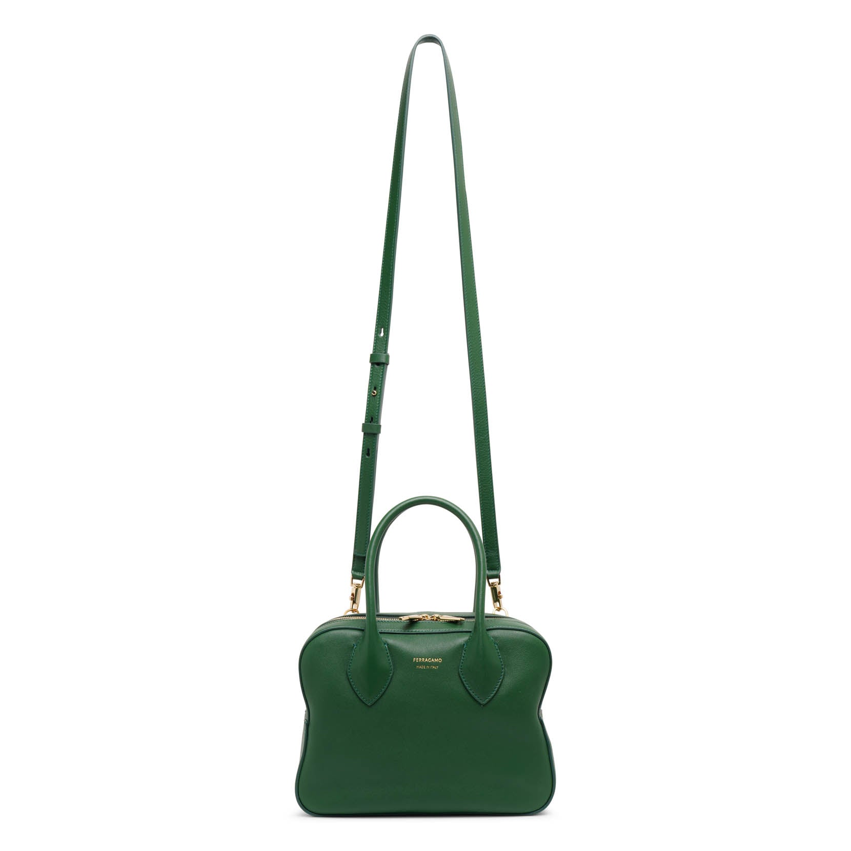 Star small green tote bag