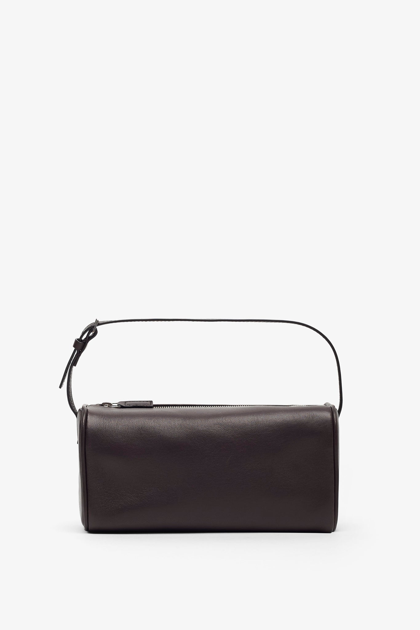 90s dark grey nappa leather bag