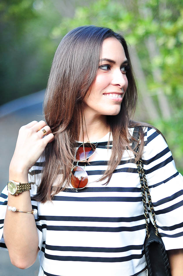 Warby Parker Crossfield aviators polished gold