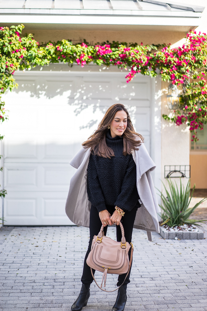 ARITZIA MONTPELLIER OVERSIZED SWEATER styled by top FL fashion blogger, Best Luxury Designers Handbags