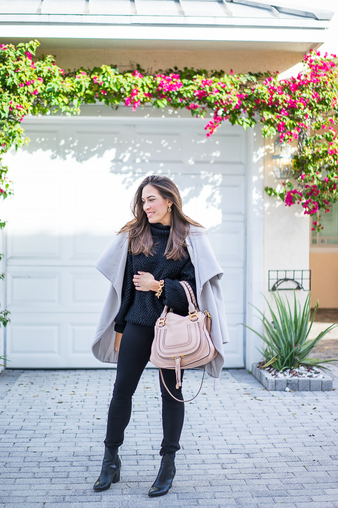 ARITZIA MONTPELLIER OVERSIZED SWEATER styled by top FL fashion blogger, Best Luxury Designers Handbags