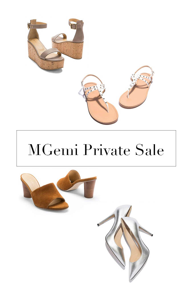 Collage of Italian shoes at the Mgemi private sale