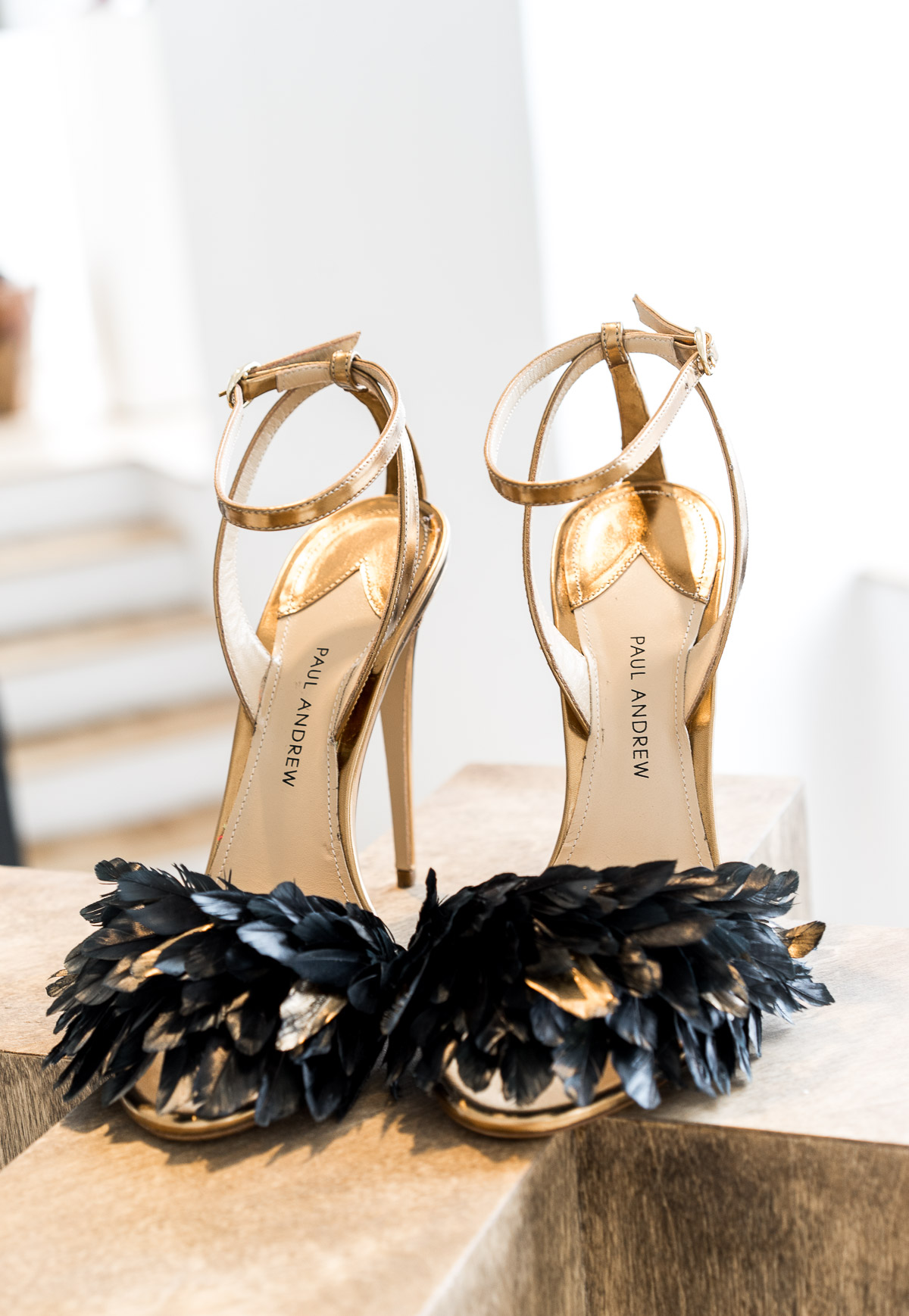 Blogger Amanda from Best Luxury Designers Handbags views the Paul Andrew Fall Winter collection during NYFW