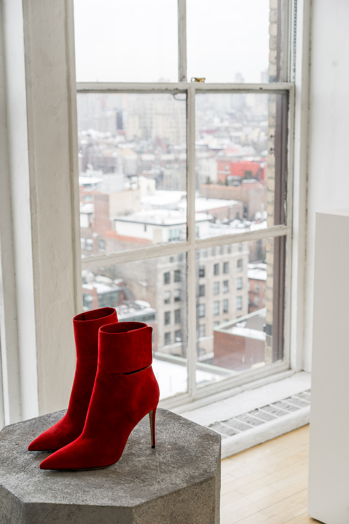 Paul Andrew shoes Fall Winter collection viewed by Amanda from Best Luxury Designers Handbags during NYFW