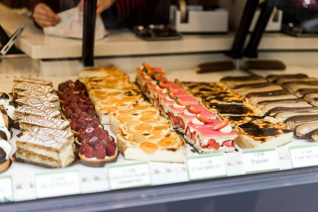 Taste delicious pastries and breads at a boulangerie on the Montmartre Secret Food Tour in Paris like Best Luxury Designers Handbags blogger Amanda