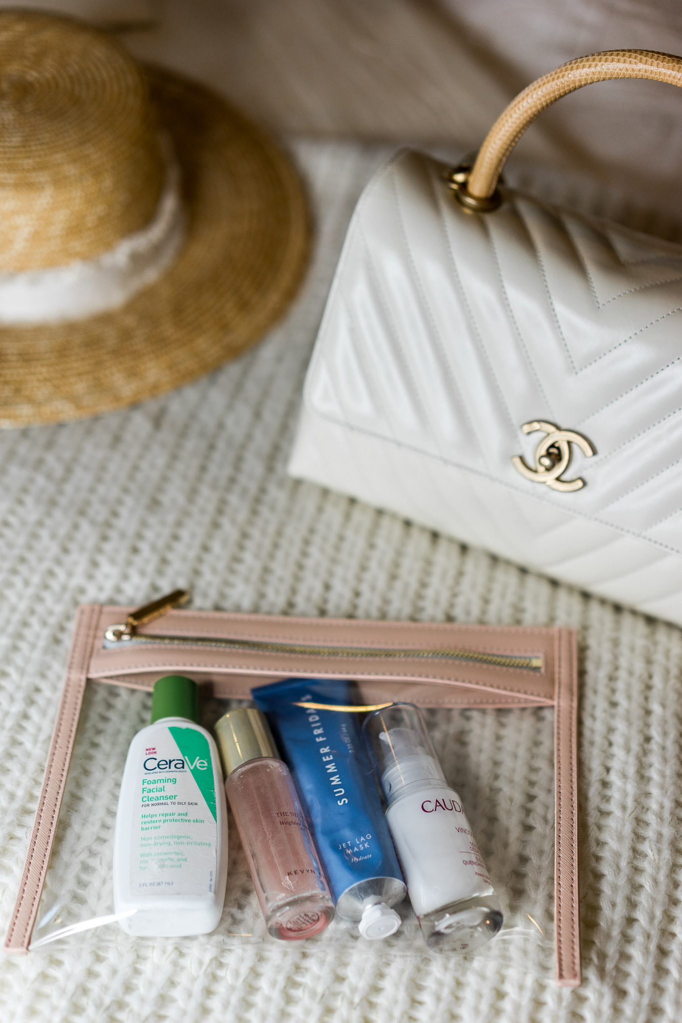 clear pouch for essentials