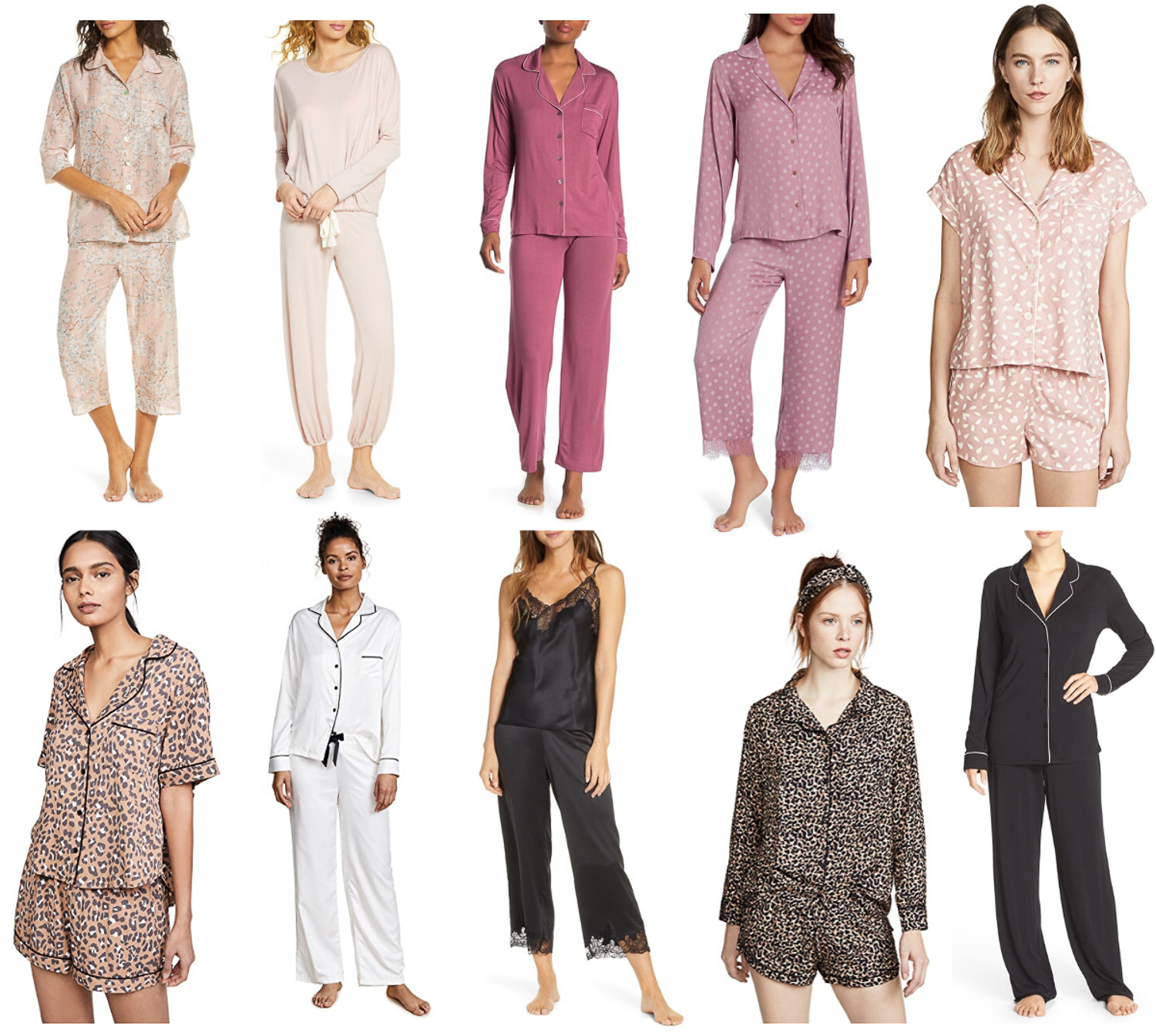 South Florida fashion blogger Amanda rounds up her top picks for affordable and cozy pajamas