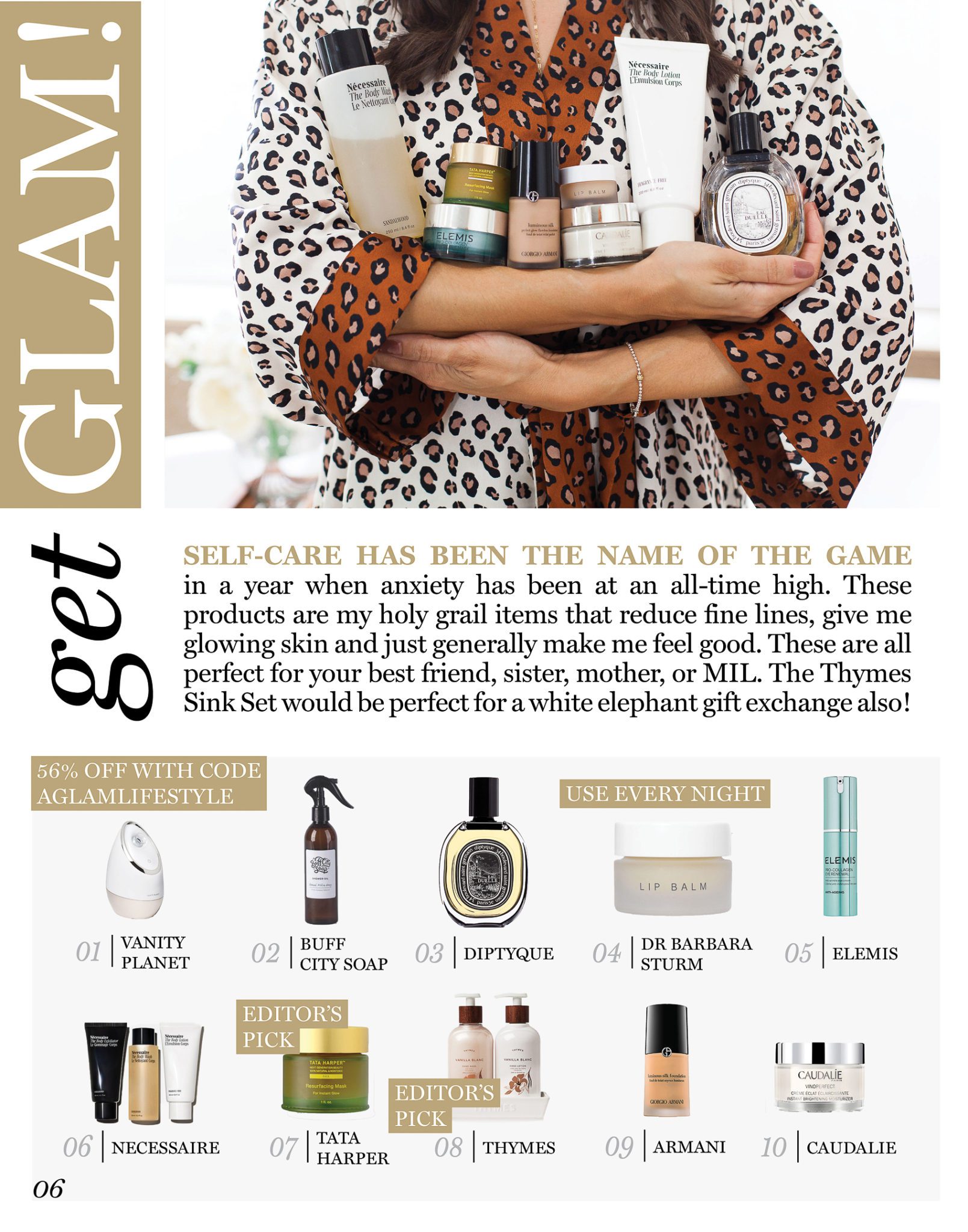 South Florida Beauty blogger Amanda of Best Luxury Designers Handbags shares her top 10 gifts in her 2020 beauty gift guide