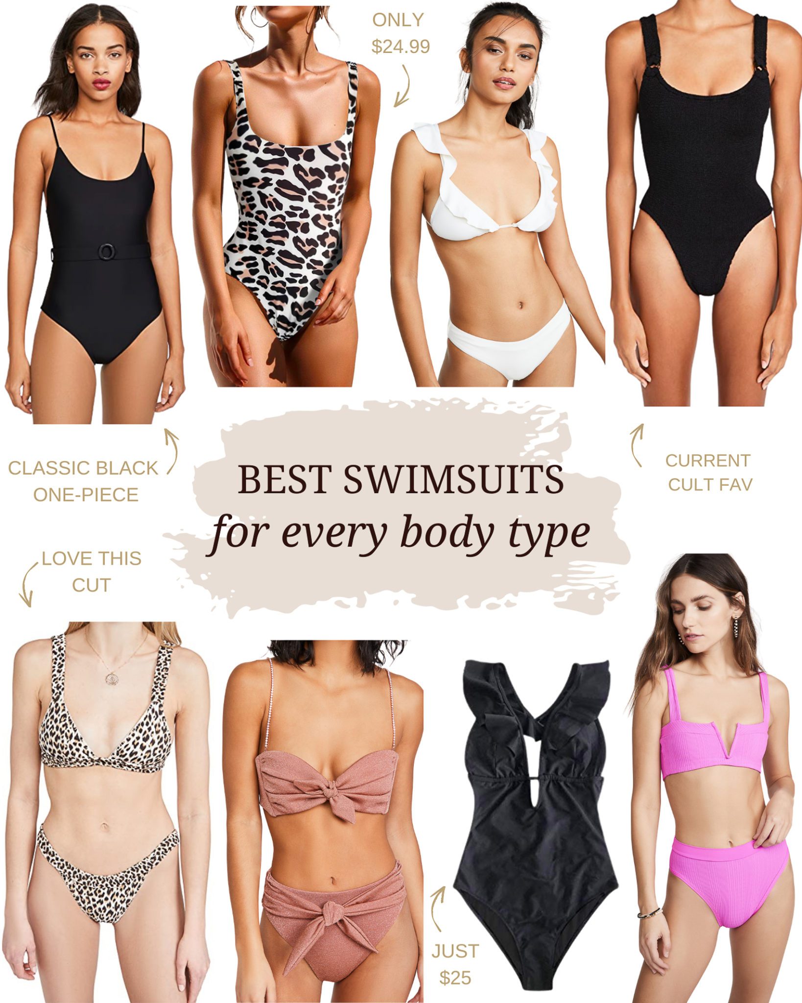 best swimsuits for every body type